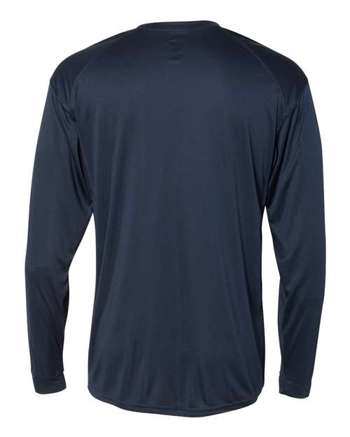 Badger 4004 Ultimate SoftLock Long Sleeve T-Shirt #color_Navy