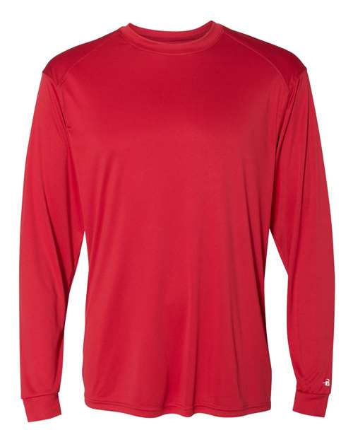 Badger 4004 Ultimate SoftLock Long Sleeve T-Shirt #color_Red