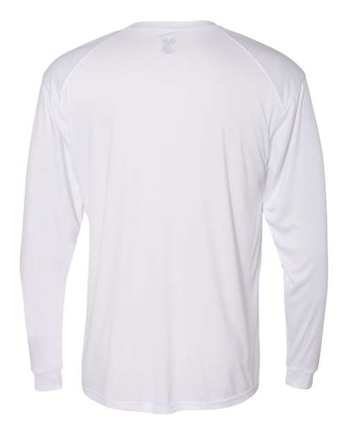 Badger 4004 Ultimate SoftLock Long Sleeve T-Shirt #color_White