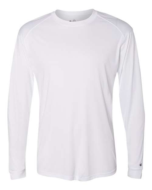 Badger 4004 Ultimate SoftLock Long Sleeve T-Shirt #color_White