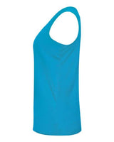 Badger 2166 Girls’ B-Core Racerback Tank Top #color_Electric Blue