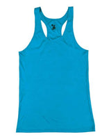 Badger 2166 Girls’ B-Core Racerback Tank Top #color_Electric Blue