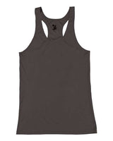 Badger 2166 Girls’ B-Core Racerback Tank Top #color_Graphite