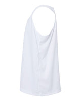 Badger 2166 Girls’ B-Core Racerback Tank Top #color_White