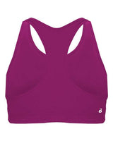 Badger 2636 Girls' B-Sport Bra Top #color_Hot Pink