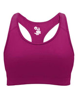 Badger 2636 Girls' B-Sport Bra Top #color_Hot Pink