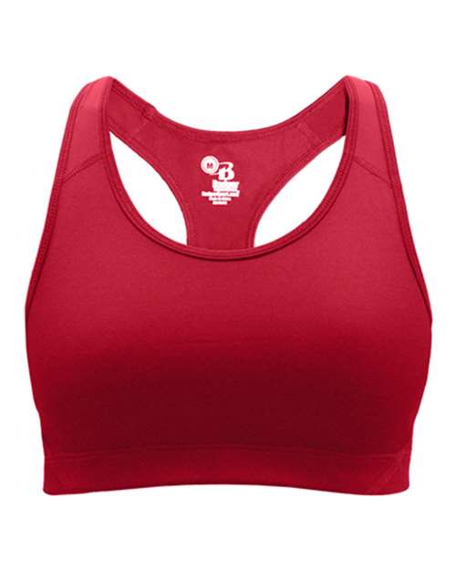 Badger 4636 Women's B-Sport Bra Top #color_Red