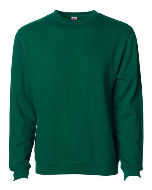 Independent Trading Co. SS3000 Midweight Crewneck Sweatshirt #color_Dark Green