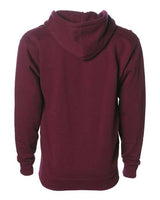 Independent Trading Co. IND4000Z Heavyweight Full-Zip Hooded Sweatshirt #color_Maroon