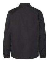 Independent Trading Co. EXP99CNB Water-Resistant Windbreaker Coach’s Jacket #color_Black