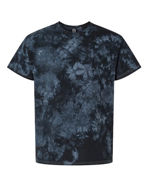 Dyenomite 200CR Crystal Tie-Dyed T-Shirt #color_Black Crystal