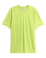 Hanes 4820 Adult Cool DRI with FreshIQ T-Shirt #color_SAFETY GREEN