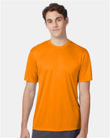 Hanes 4820 Adult Cool DRI with FreshIQ T-Shirt #color_SAFETY ORANGE