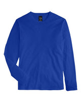 Hanes 498L Adult Nano-T Long-Sleeve T-Shirt #color_DEEP ROYAL