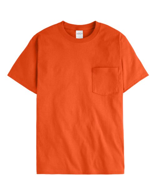 Hanes H5590 Men's Authentic-T Pocket T-Shirt #color_ORANGE