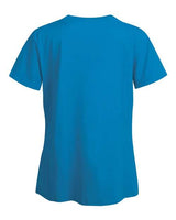 Hanes S04V Ladies' Nano-T V-Neck T-Shirt #color_TEAL