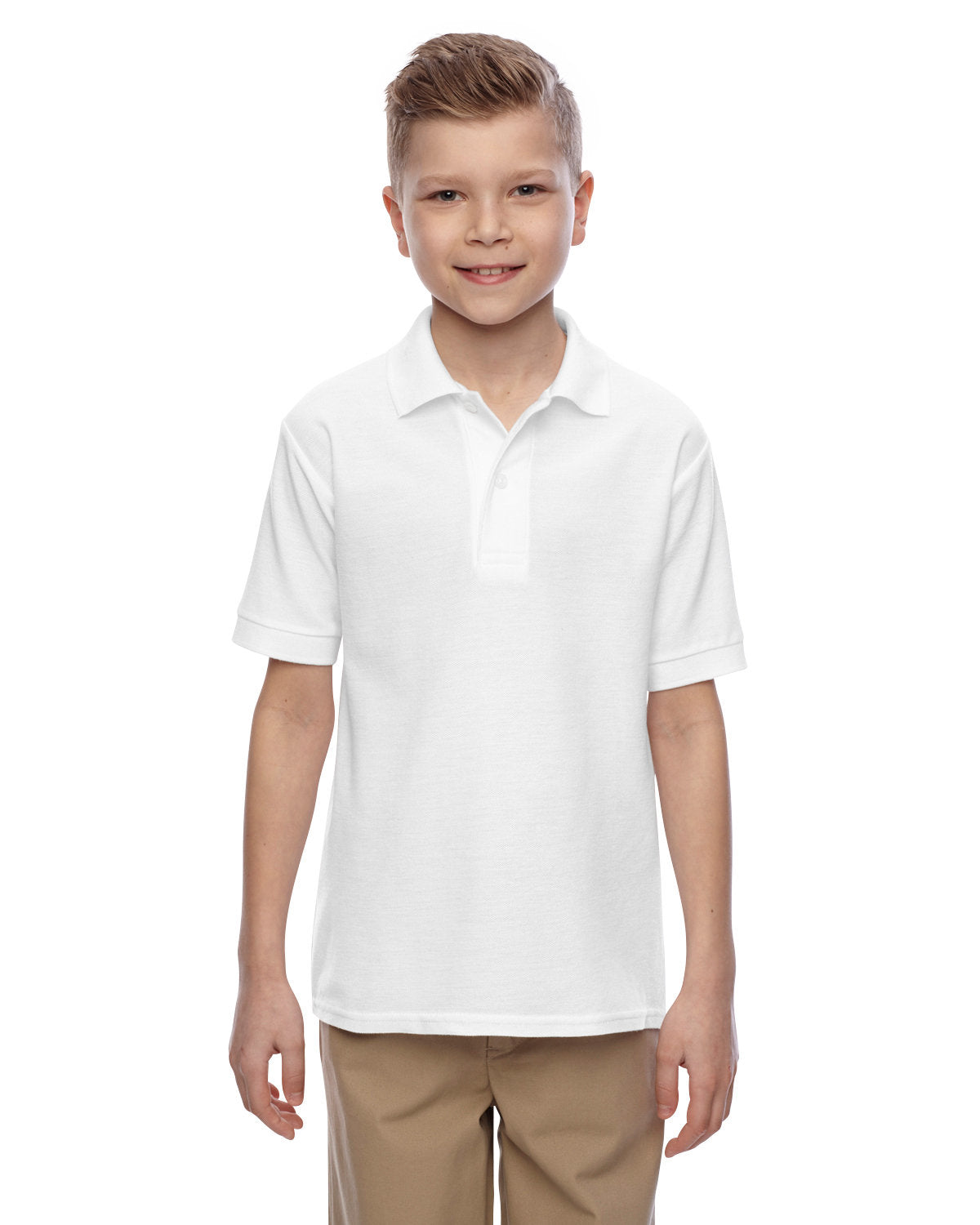 Jerzees 537YR Youth 5.3 oz. Easy Care Polo