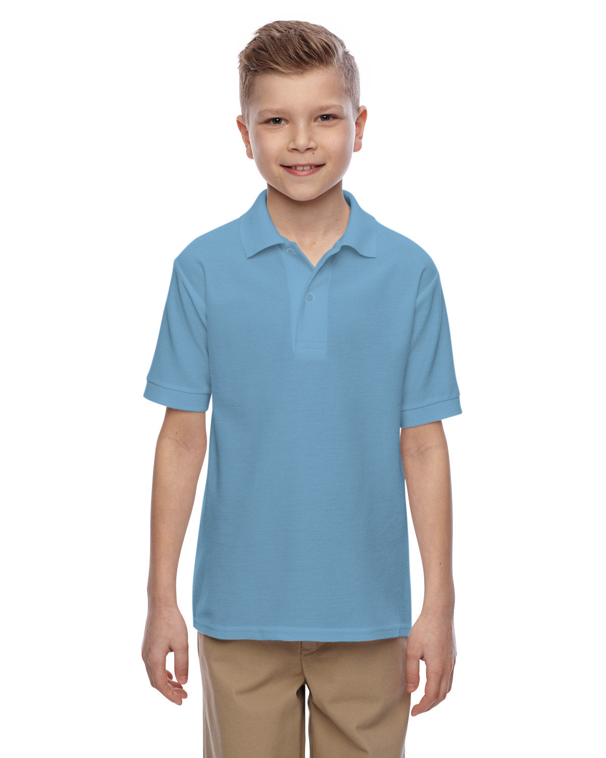 Jerzees 537YR Youth 5.3 oz. Easy Care Polo