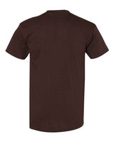 Bayside BA5100 Adult 6.1 oz., 100% Cotton T-Shirt #color_CHOCOLATE