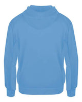 Badger 2454 Youth Performance Fleece Hooded Sweatshirt #color_Columbia Blue