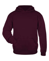 Badger 2454 Youth Performance Fleece Hooded Sweatshirt #color_Maroon
