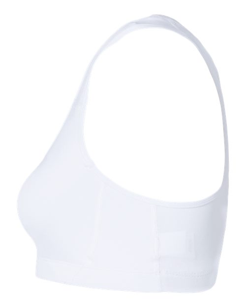 Badger 4636 Women's B-Sport Bra Top #color_White