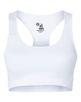 Badger 4636 Women's B-Sport Bra Top #color_White