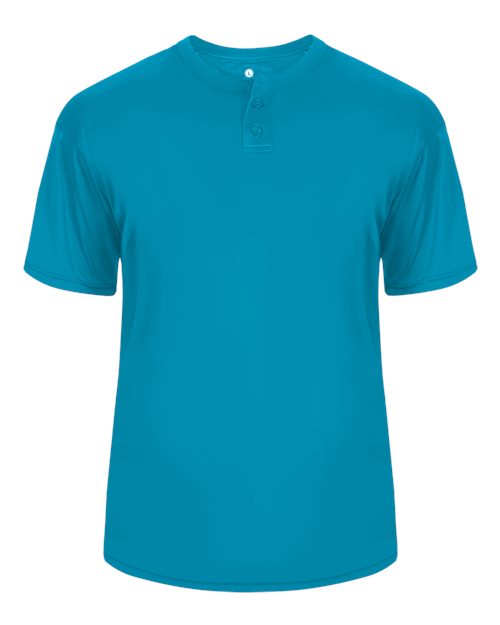 Alleson Athletic 7930 B-Core Placket Jersey #color_Electric Blue