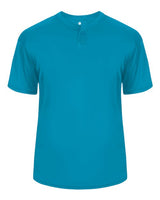 Alleson Athletic 7930 B-Core Placket Jersey #color_Electric Blue