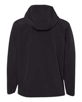 Independent Trading Co. EXP35SSZ Poly-Tech Soft Shell Jacket #color_Black