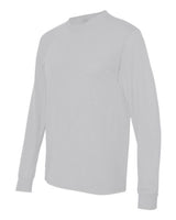 Jerzees 21ML Adult DRI-POWER SPORT Long-Sleeve T-Shirt #color_SILVER