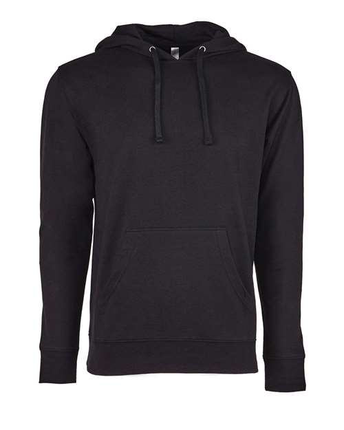 Next Level 9301 Unisex French Terry Pullover Hoodie #color_BLACK/ BLACK