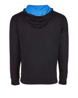 Next Level 9301 Unisex French Terry Pullover Hoodie #color_BLACK/ TURQUOISE