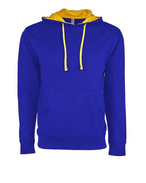 Next Level 9301 Unisex French Terry Pullover Hoodie #color_ROYAL/ GOLD