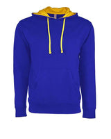 Next Level 9301 Unisex French Terry Pullover Hoodie #color_ROYAL/ GOLD