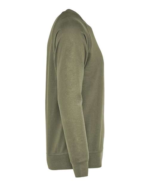 Next Level N9000 Unisex French Terry Raglan Crew #color_MILITARY GREEN