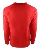 Next Level N9000 Unisex French Terry Raglan Crew #color_RED