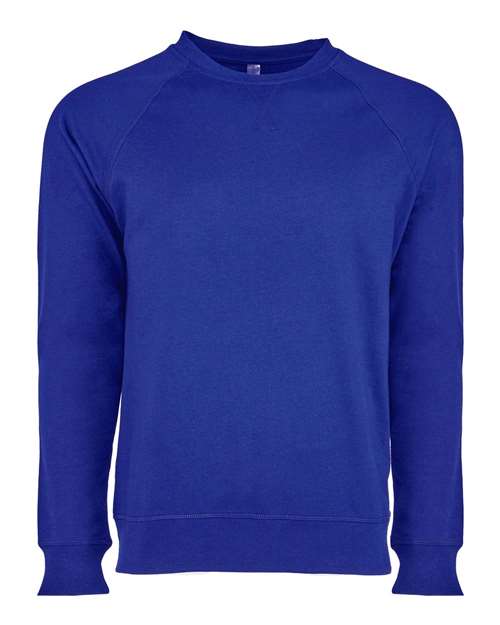 Next Level N9000 Unisex French Terry Raglan Crew #color_ROYAL