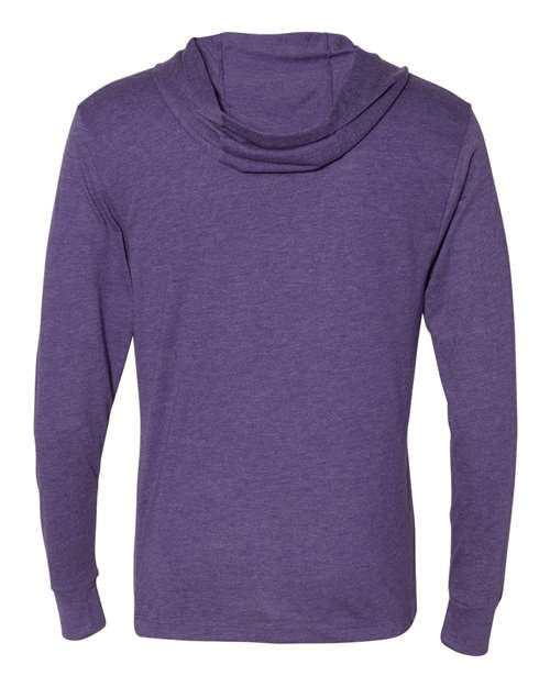 Next Level N6021 Adult Triblend Long-Sleeve Hoody #color_PURPLE RUSH