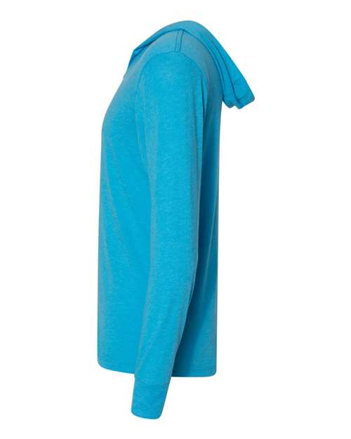 Next Level N6021 Adult Triblend Long-Sleeve Hoody #color_VIN TURQUOISE