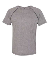 Next Level 2050 Men's Mock Twist Raglan T-Shirt #color_HEATHER GRAY