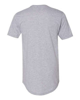 Next Level 3602 Men's Cotton Long Body Crew #color_HEATHER GRAY