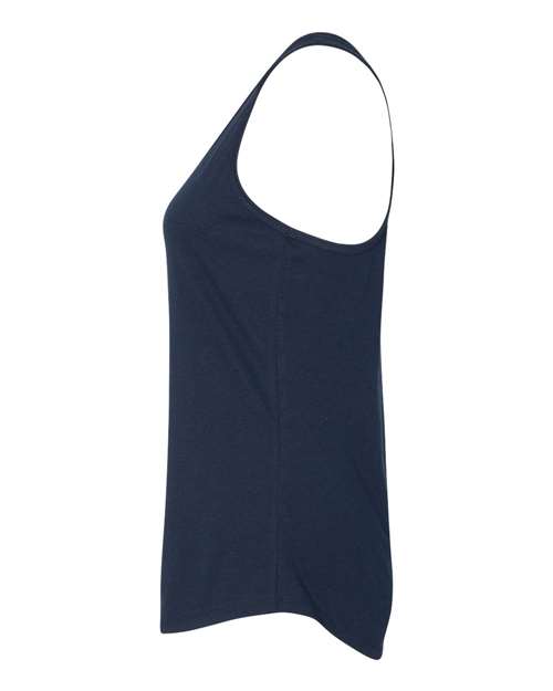 Next Level 6338 Ladies' Gathered Racerback Tank #color_MIDNIGHT NAVY