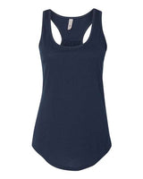Next Level 6338 Ladies' Gathered Racerback Tank #color_MIDNIGHT NAVY