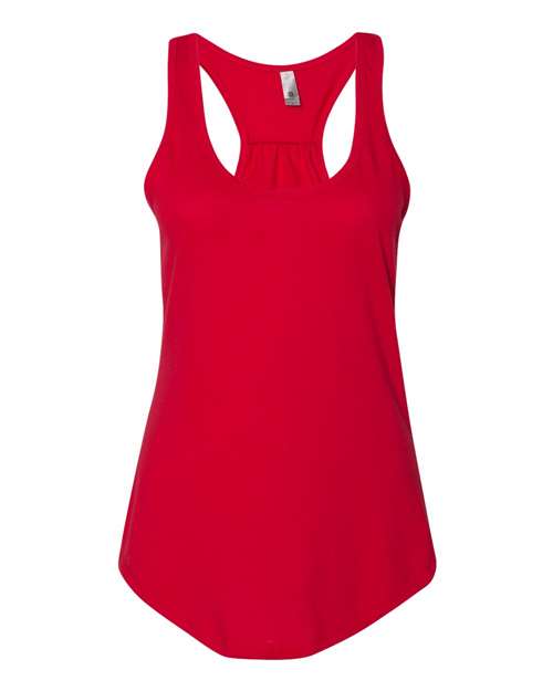 Next Level 6338 Ladies' Gathered Racerback Tank #color_RED