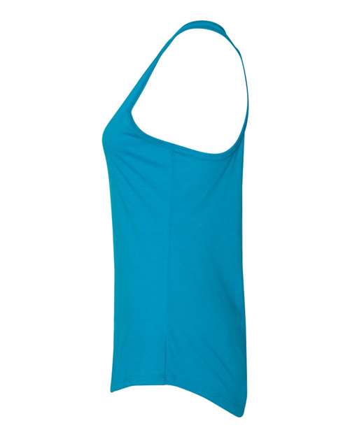 Next Level 6338 Ladies' Gathered Racerback Tank #color_TURQUOISE