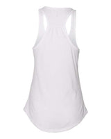 Next Level 6338 Ladies' Gathered Racerback Tank #color_WHITE