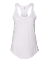 Next Level 6338 Ladies' Gathered Racerback Tank #color_WHITE