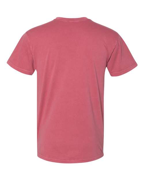 Next Level 7415 Adult Inspired Dye Crew with Pocket #color_SMOKED PAPRIKA