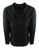 Next Level 9601 Adult French Terry Zip Hoodie #color_BLACK/ BLACK
